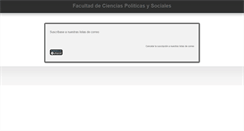 Desktop Screenshot of listas.fcp.uncu.edu.ar
