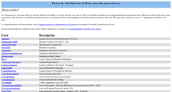 Desktop Screenshot of listas.derecho.uncu.edu.ar